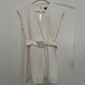 NWT Express white Romper